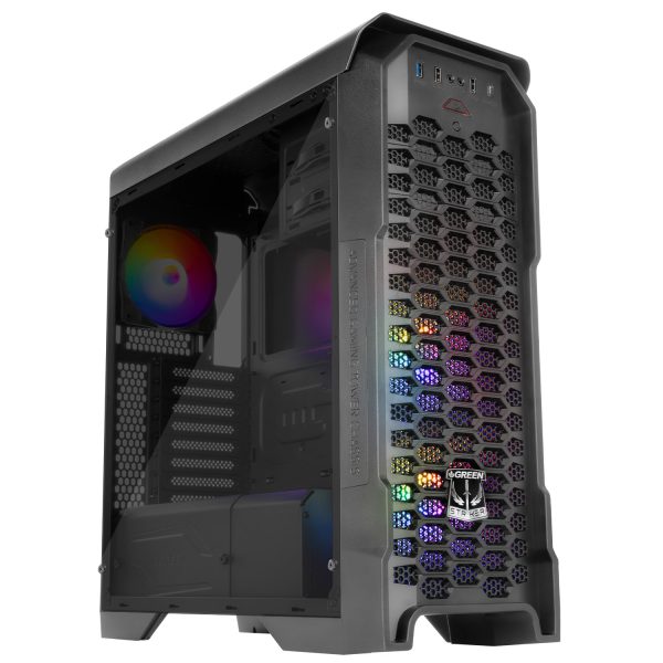 Case green STRIKER F RGB