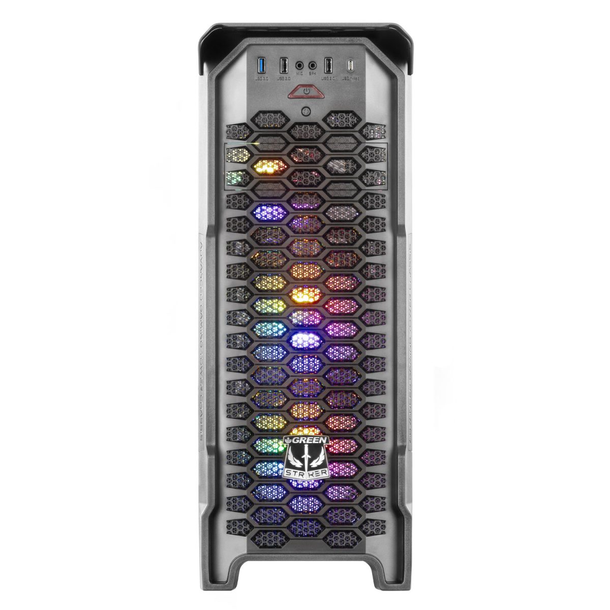 Case green STRIKER F RGB