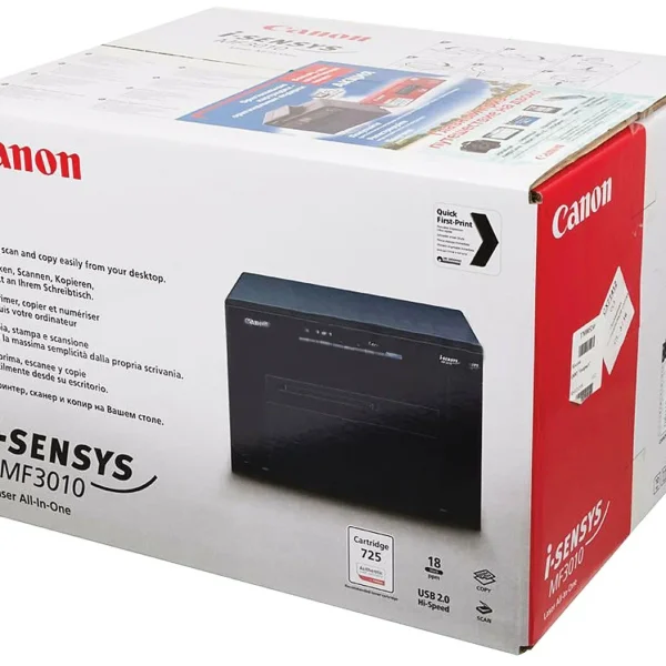 پرینتر لیزری چند کاره Canon مدل: (MF3010)